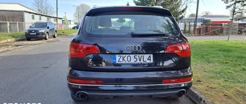 Audi Q7 cena 59000 przebieg: 283000, rok produkcji 2012 z Koszalin małe 277
